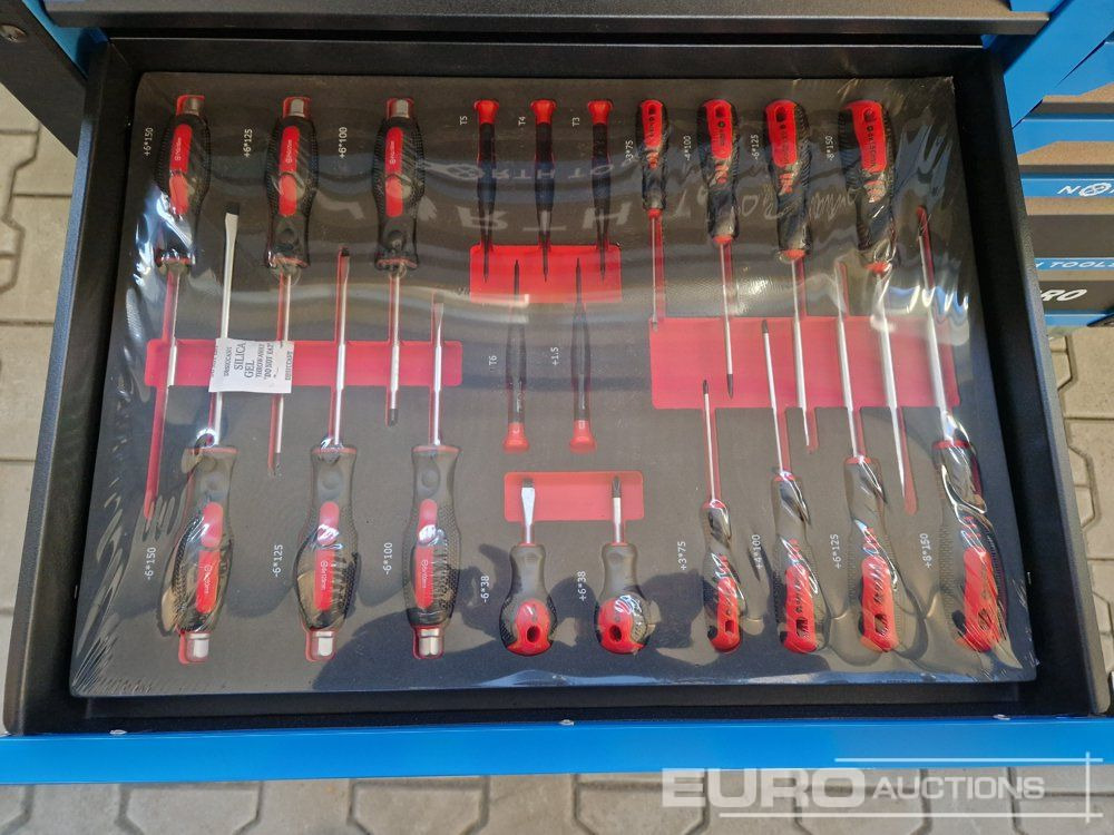 معدات البناء Unused NORTH-TOOL JUMBO-PRO 12 Drawer Tool Cabinet,  Professional Tools: صورة 9