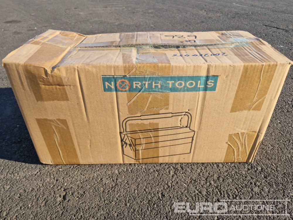 Unused North Tools Tool Box, 85Pcs. Tools - معدات البناء: صورة 2 Unused North Tools Tool Box, 85Pcs. Tools - معدات البناء: صورة 2