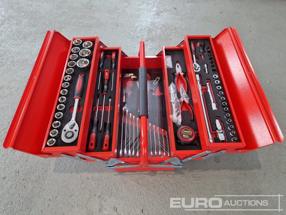Unused North Tools Tool Box, 85Pcs. Tools - معدات البناء: صورة 1 Unused North Tools Tool Box, 85Pcs. Tools - معدات البناء: صورة 1