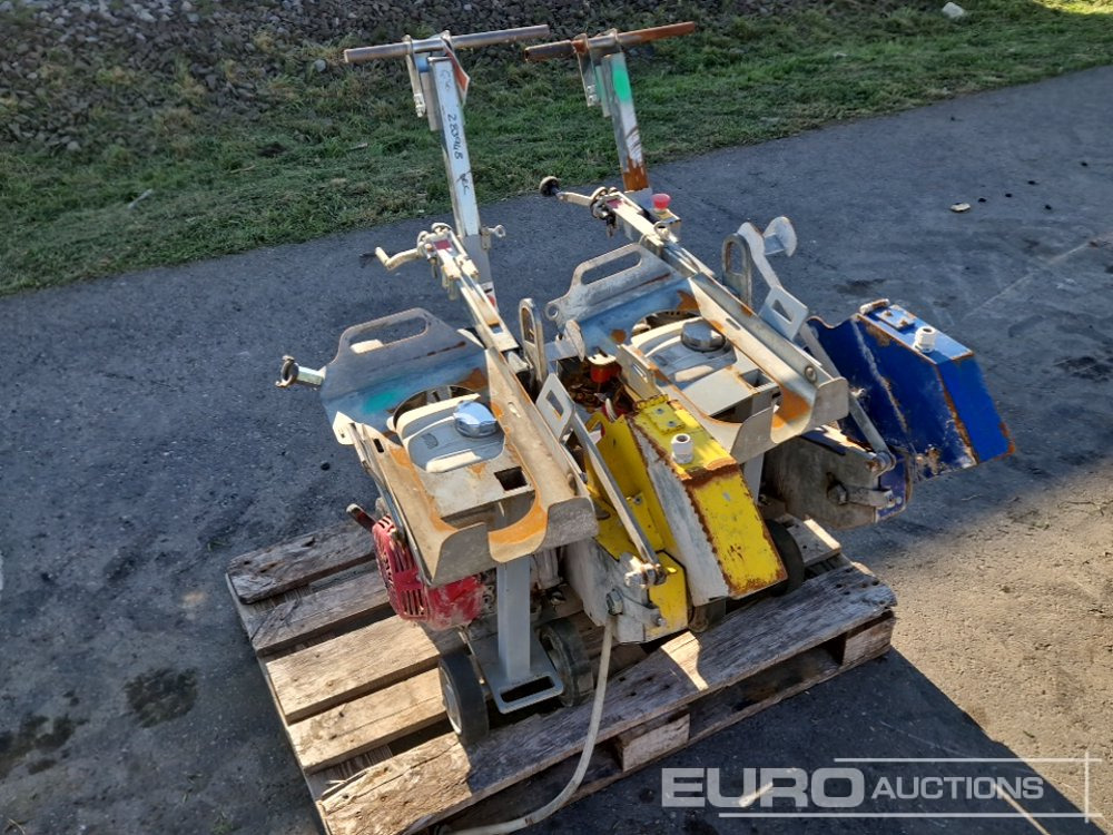 Walk Behind Asphalt Saws (2 of) - آلة أسفلت: صورة 1 Walk Behind Asphalt Saws (2 of) - آلة أسفلت: صورة 1