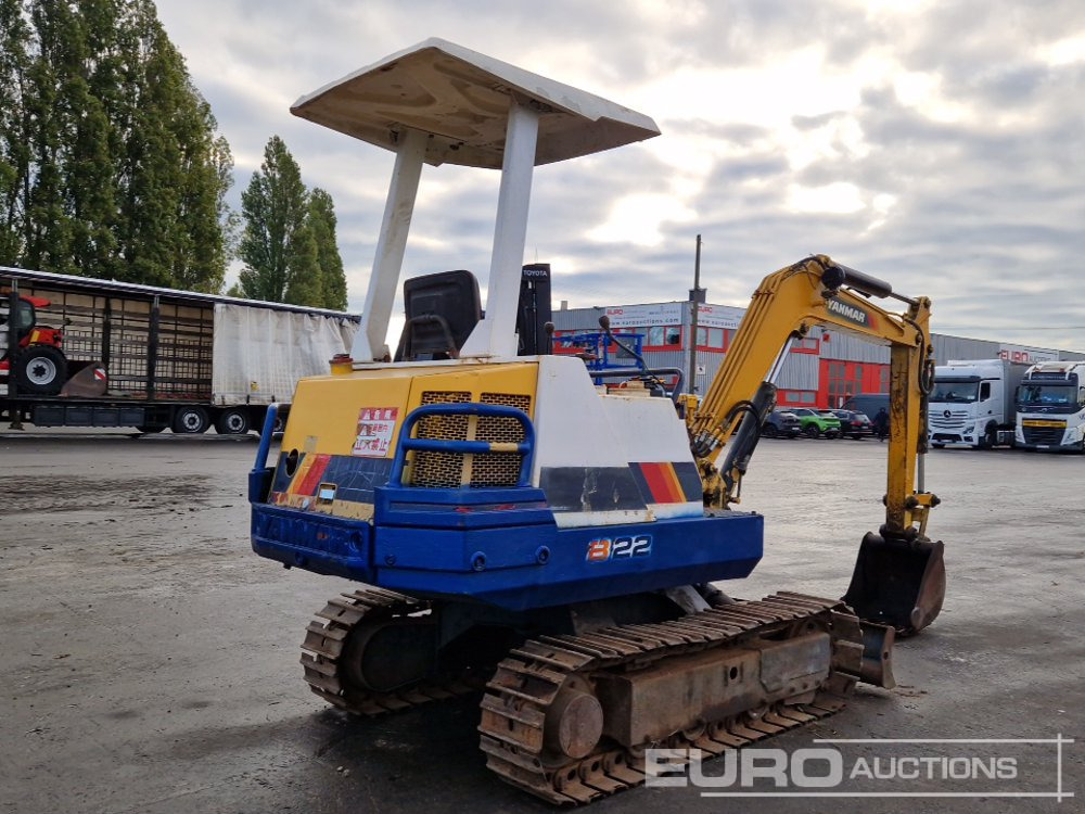Yanmar B22 - حفارة مُصَّغرة: صورة 5 Yanmar B22 - حفارة مُصَّغرة: صورة 5