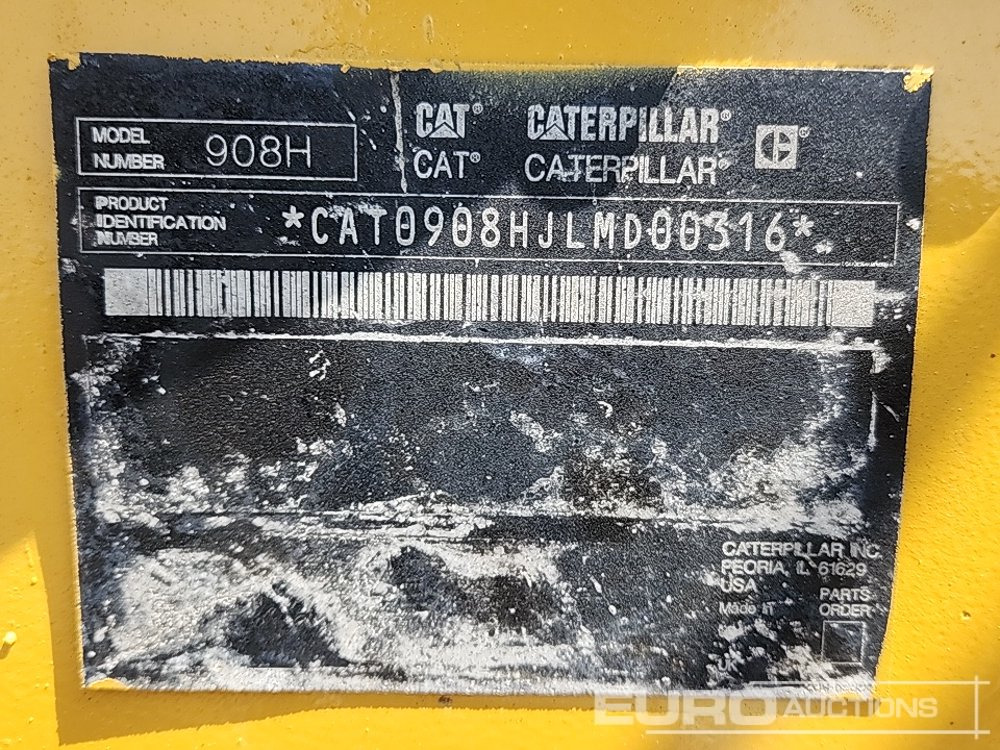 اللودر بعجل 2010 CAT 908H: صورة 37