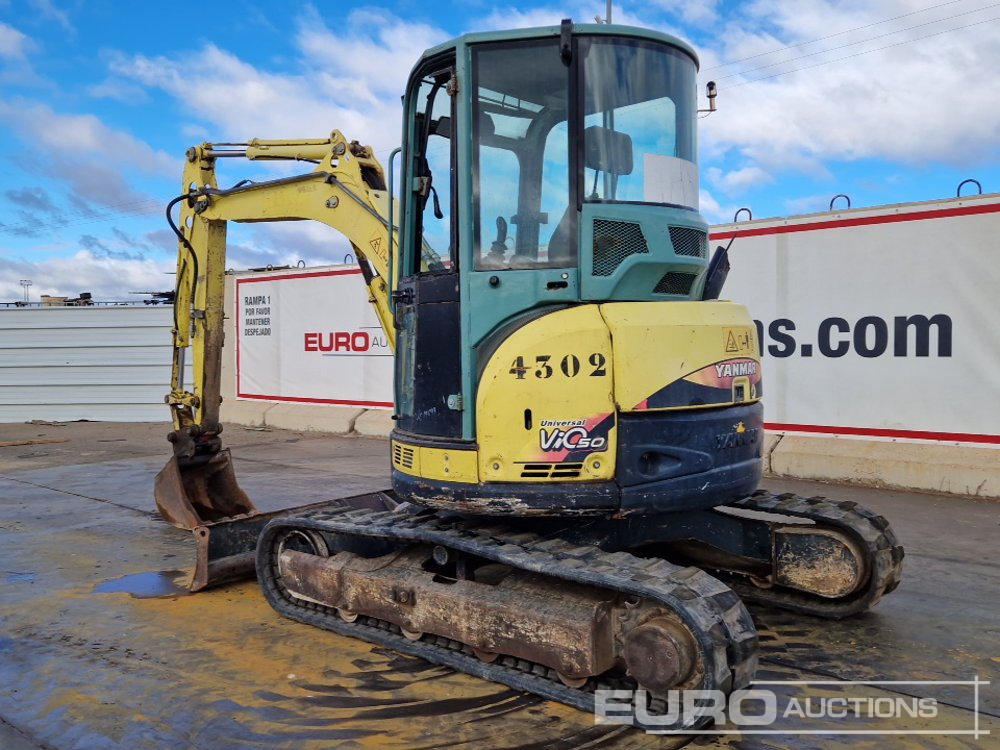 2010 Yanmar ViO50 U - حفارة مُصَّغرة: صورة 3 2010 Yanmar ViO50 U - حفارة مُصَّغرة: صورة 3