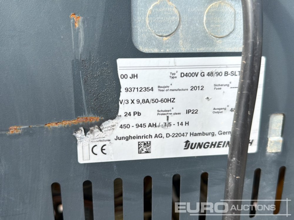 2012 Jungeinrich D400VG48 - معدات البناء: صورة 5 2012 Jungeinrich D400VG48 - معدات البناء: صورة 5