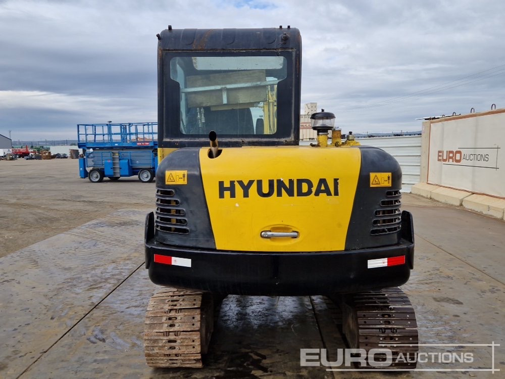 2013 Hyundai R60-7 - حفارة مُصَّغرة: صورة 4 2013 Hyundai R60-7 - حفارة مُصَّغرة: صورة 4