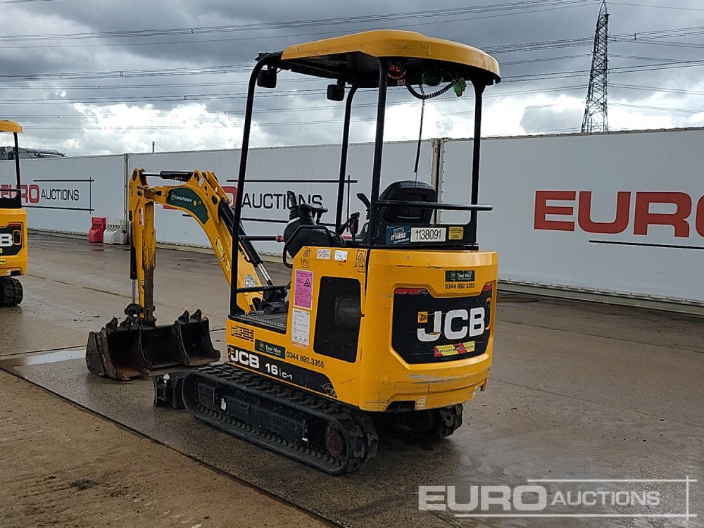 2021 JCB 16C-1 - حفارة مُصَّغرة: صورة 3 2021 JCB 16C-1 - حفارة مُصَّغرة: صورة 3