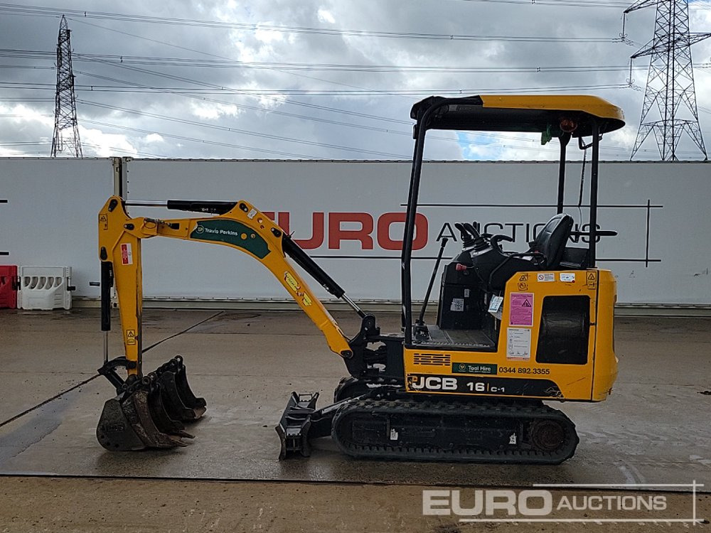 2021 JCB 16C-1 - حفارة مُصَّغرة: صورة 2 2021 JCB 16C-1 - حفارة مُصَّغرة: صورة 2