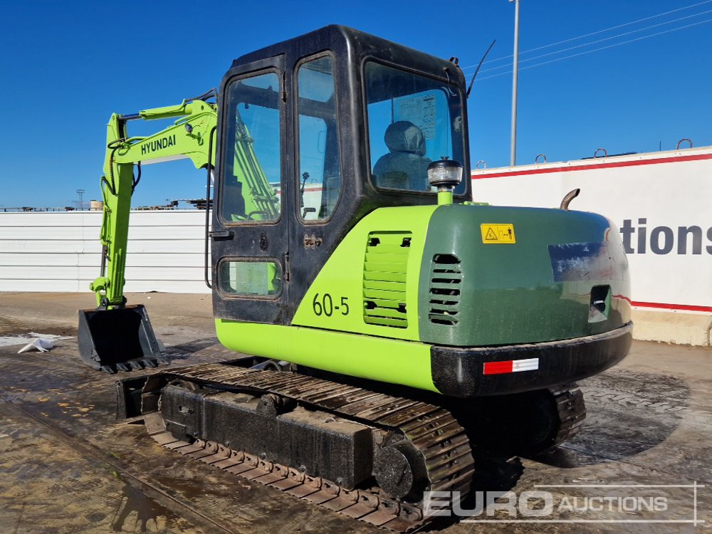 Hyundai ROBEX60-5 - حفارة مُصَّغرة: صورة 3 Hyundai ROBEX60-5 - حفارة مُصَّغرة: صورة 3