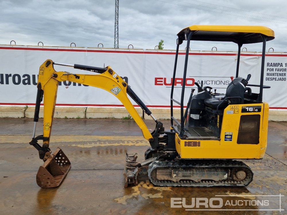 JCB 16C-1 - حفارة مُصَّغرة: صورة 2 JCB 16C-1 - حفارة مُصَّغرة: صورة 2