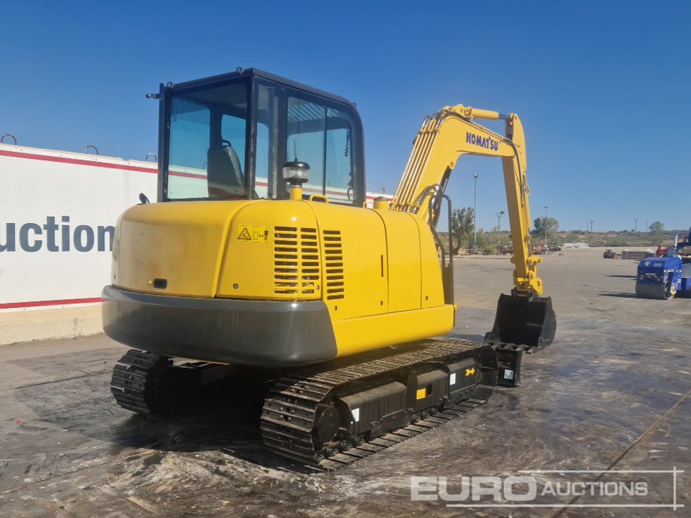 Komatsu PC56-7 - حفارة مُصَّغرة: صورة 5 Komatsu PC56-7 - حفارة مُصَّغرة: صورة 5