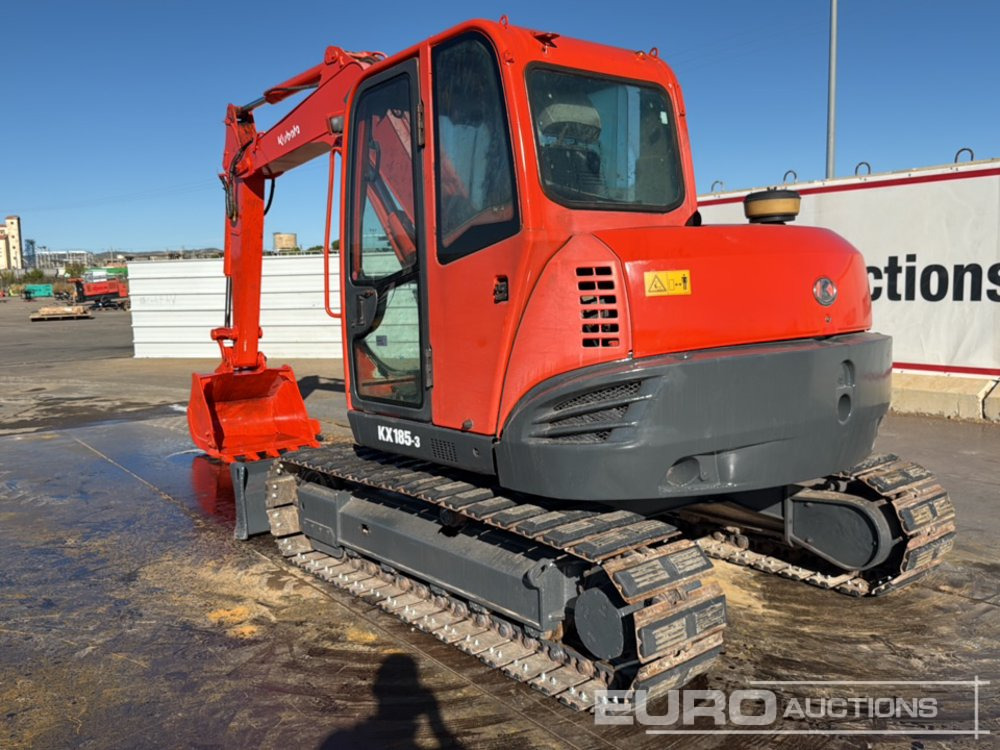 Kubota KX185-3 - حفارة مُصَّغرة: صورة 3 Kubota KX185-3 - حفارة مُصَّغرة: صورة 3