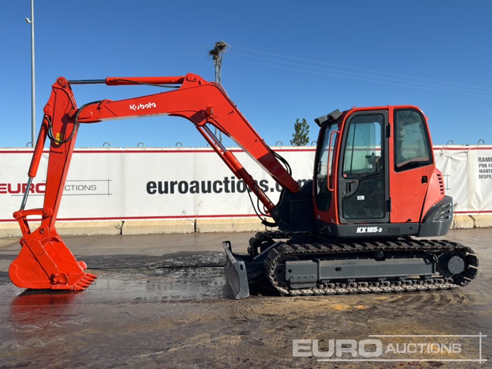 Kubota KX185-3 - حفارة مُصَّغرة: صورة 2 Kubota KX185-3 - حفارة مُصَّغرة: صورة 2