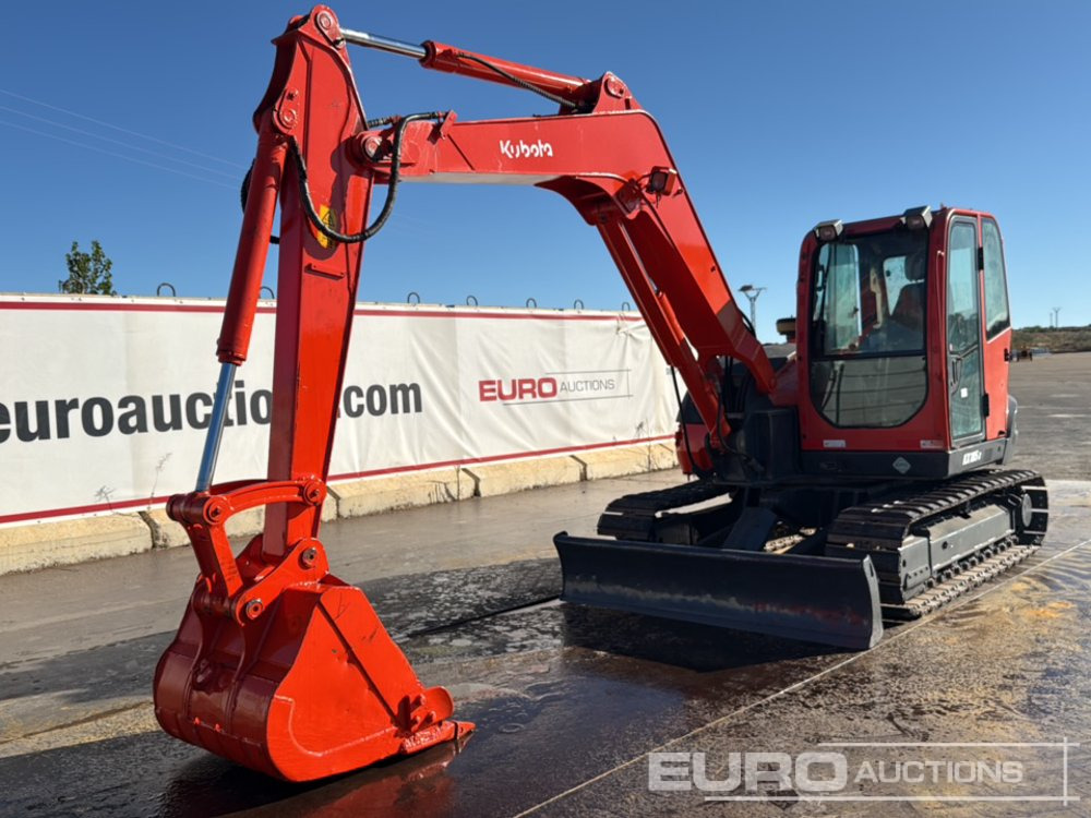 Kubota KX185-3 - حفارة مُصَّغرة: صورة 1 Kubota KX185-3 - حفارة مُصَّغرة: صورة 1