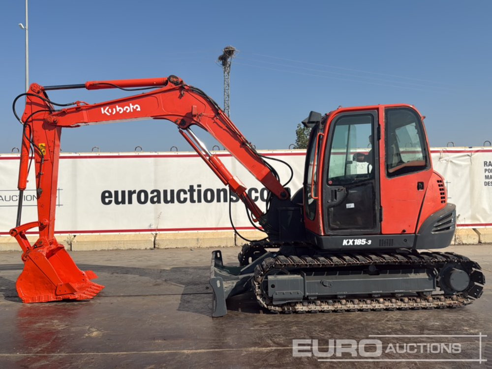 Kubota KX185-3 - حفارة مُصَّغرة: صورة 2 Kubota KX185-3 - حفارة مُصَّغرة: صورة 2