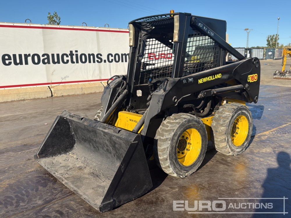 New Holland L160 - شيول صغير: صورة 1 New Holland L160 - شيول صغير: صورة 1