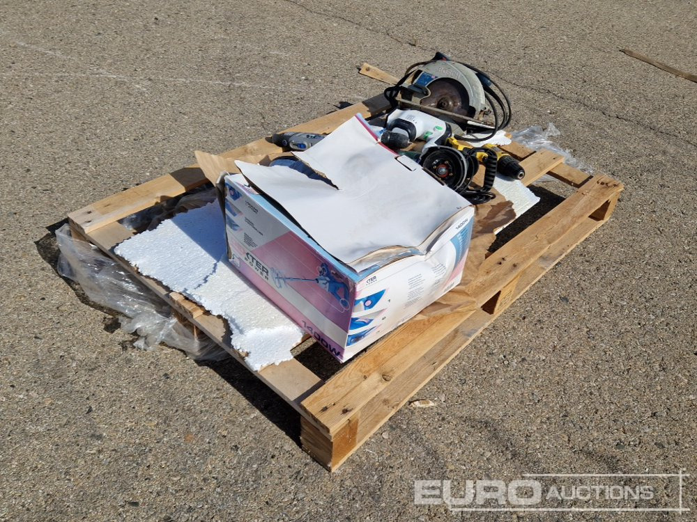 Pallet of Various Power Tools - معدات البناء: صورة 1 Pallet of Various Power Tools - معدات البناء: صورة 1