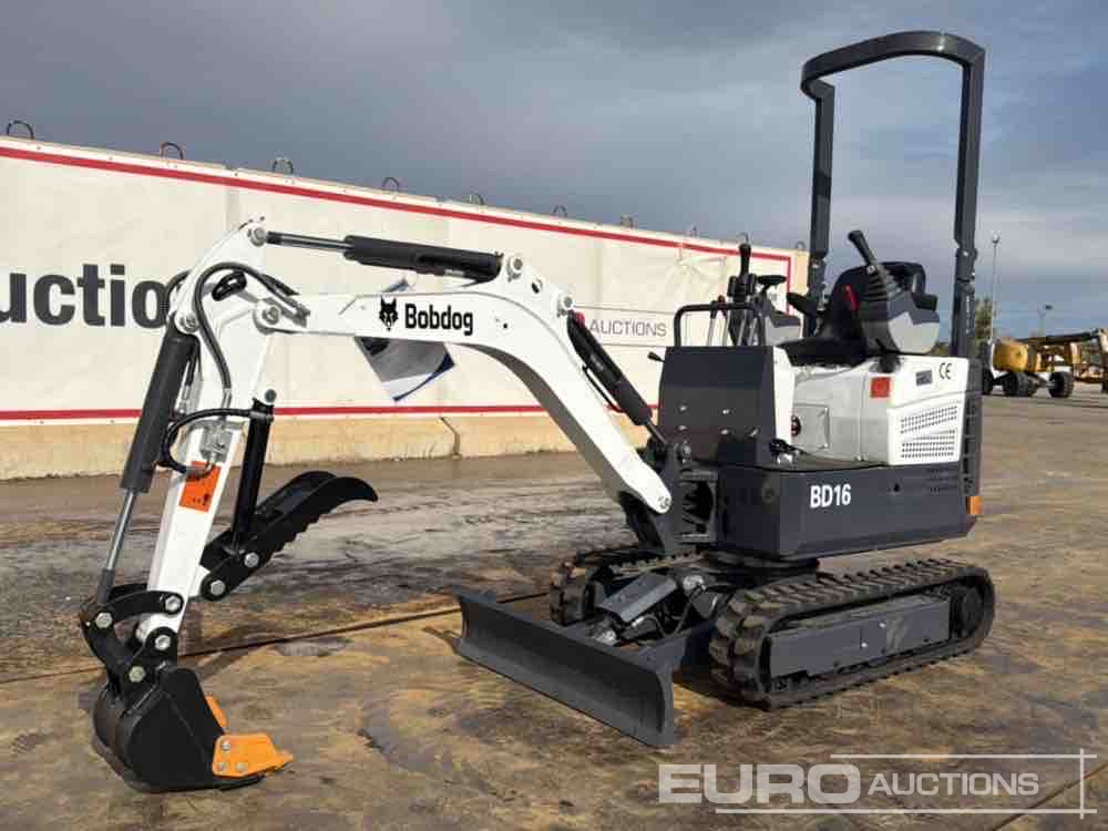 Unused 2025 Bobdog BD16 - حفارة مُصَّغرة: صورة 1 Unused 2025 Bobdog BD16 - حفارة مُصَّغرة: صورة 1
