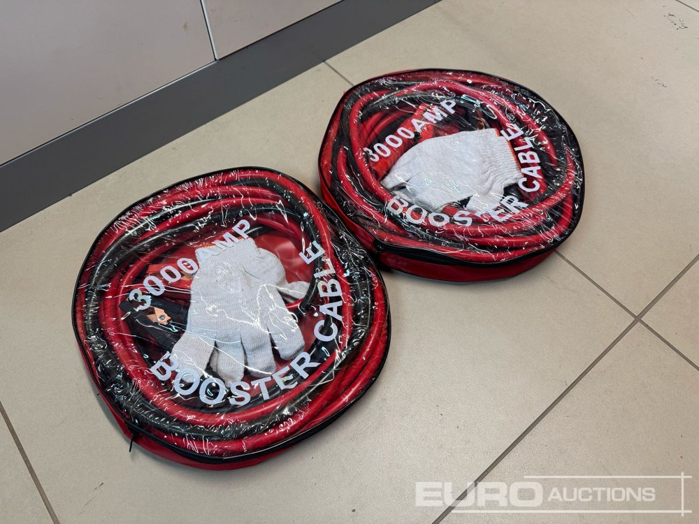Unused 3000Amp 6 Metre Jump Leads (2 of) - معدات الورش: صورة 1 Unused 3000Amp 6 Metre Jump Leads (2 of) - معدات الورش: صورة 1