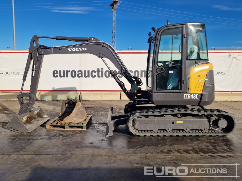 Volvo ECR48C - حفارة مُصَّغرة: صورة 2 Volvo ECR48C - حفارة مُصَّغرة: صورة 2