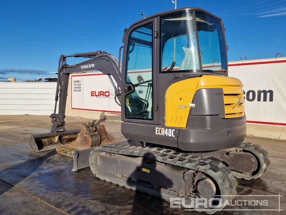 Volvo ECR48C - حفارة مُصَّغرة: صورة 3 Volvo ECR48C - حفارة مُصَّغرة: صورة 3