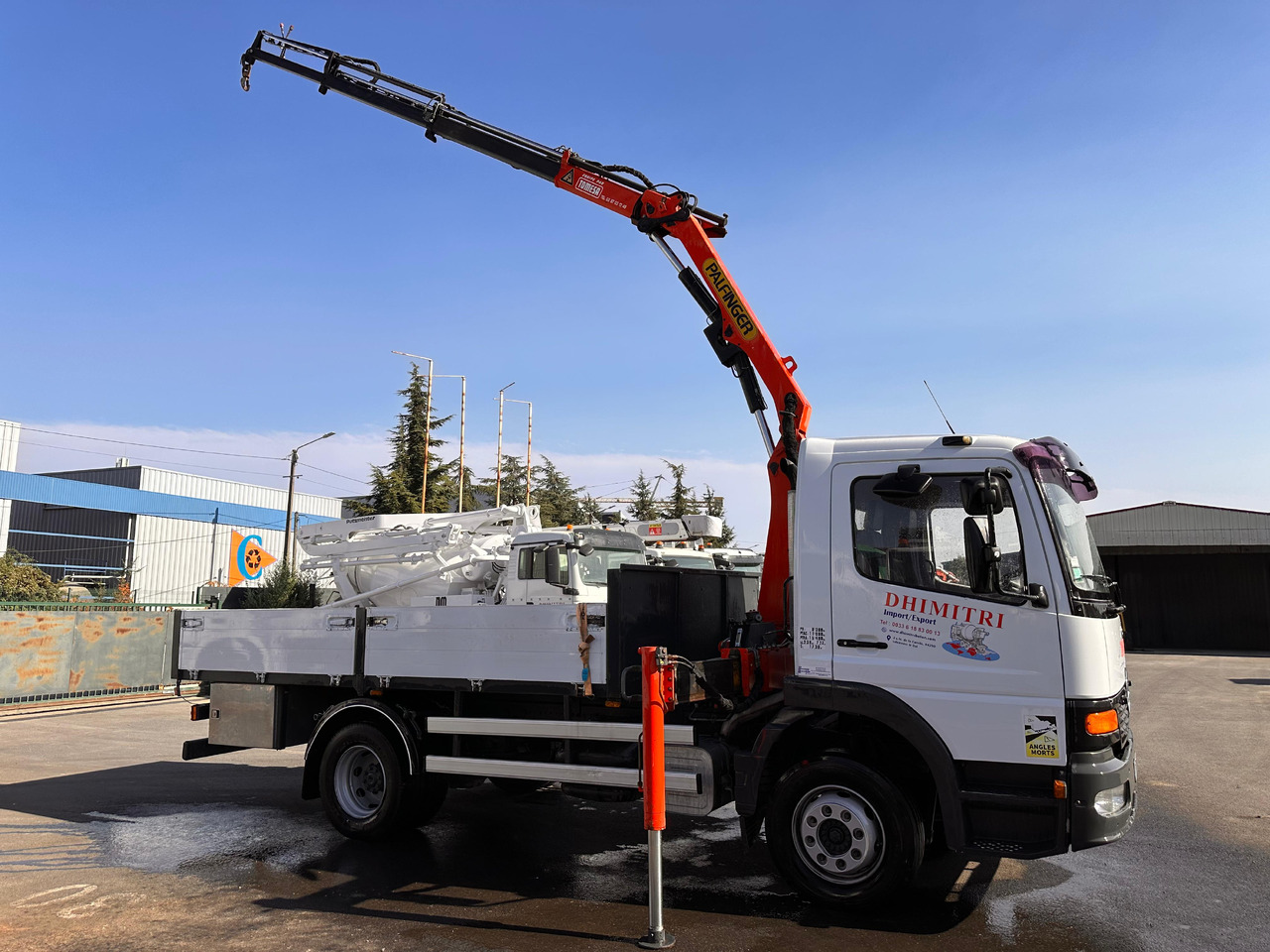 Camion bénne Mercedes Benz MP1 CR-092-BP - شاحنة قلاب, شاحنة كرين: صورة 3 Camion bénne Mercedes Benz MP1 CR-092-BP - شاحنة قلاب, شاحنة كرين: صورة 3