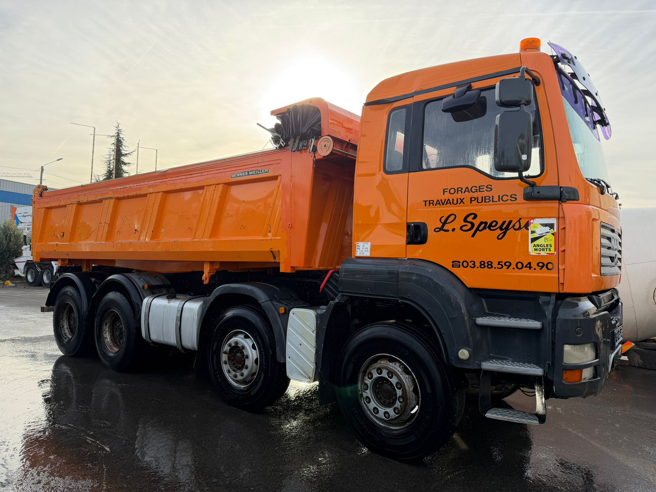 Camion benne arrière MAN avec benne Meiller BC-823-PC - شاحنة قلاب: صورة 5 Camion benne arrière MAN avec benne Meiller BC-823-PC - شاحنة قلاب: صورة 5