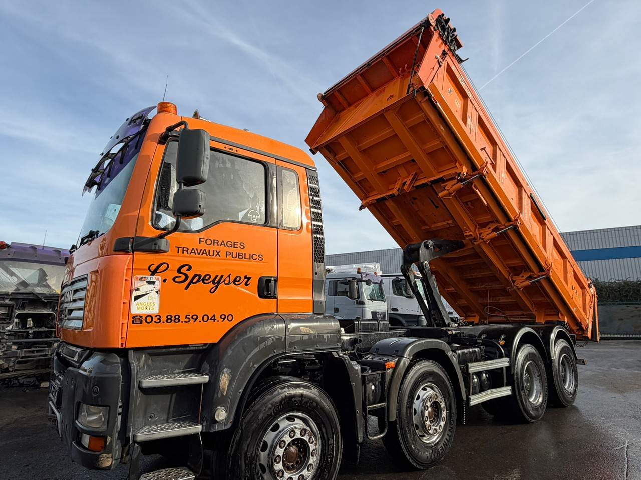 Camion benne arrière MAN avec benne Meiller BC-823-PC - شاحنة قلاب: صورة 2 Camion benne arrière MAN avec benne Meiller BC-823-PC - شاحنة قلاب: صورة 2