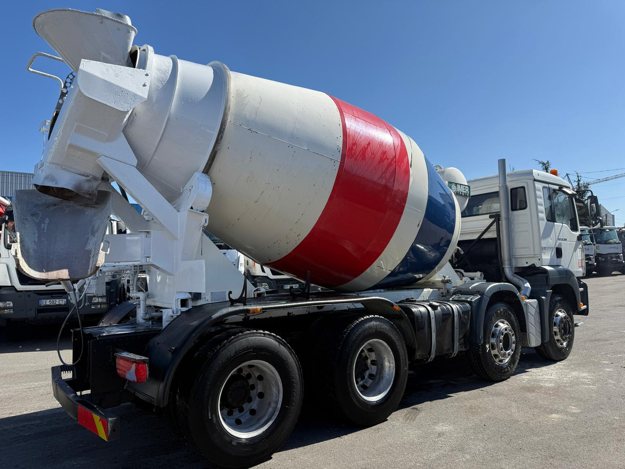 Camion béton MAN TGA 32.360 EC-294-VD - شاحنة خلاطة خرسانة: صورة 5 Camion béton MAN TGA 32.360 EC-294-VD - شاحنة خلاطة خرسانة: صورة 5
