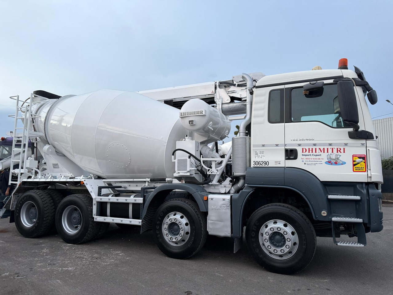 Camion béton MAN TGS 35.400 DY-678-XK - شاحنة خلاطة خرسانة: صورة 3 Camion béton MAN TGS 35.400 DY-678-XK - شاحنة خلاطة خرسانة: صورة 3