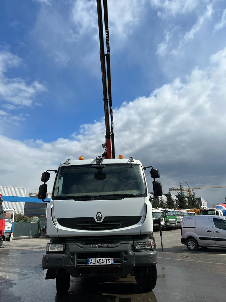 Camion grue Renault 410 AL-454-TS - شاحنات مسطحة, شاحنة كرين: صورة 1 Camion grue Renault 410 AL-454-TS - شاحنات مسطحة, شاحنة كرين: صورة 1