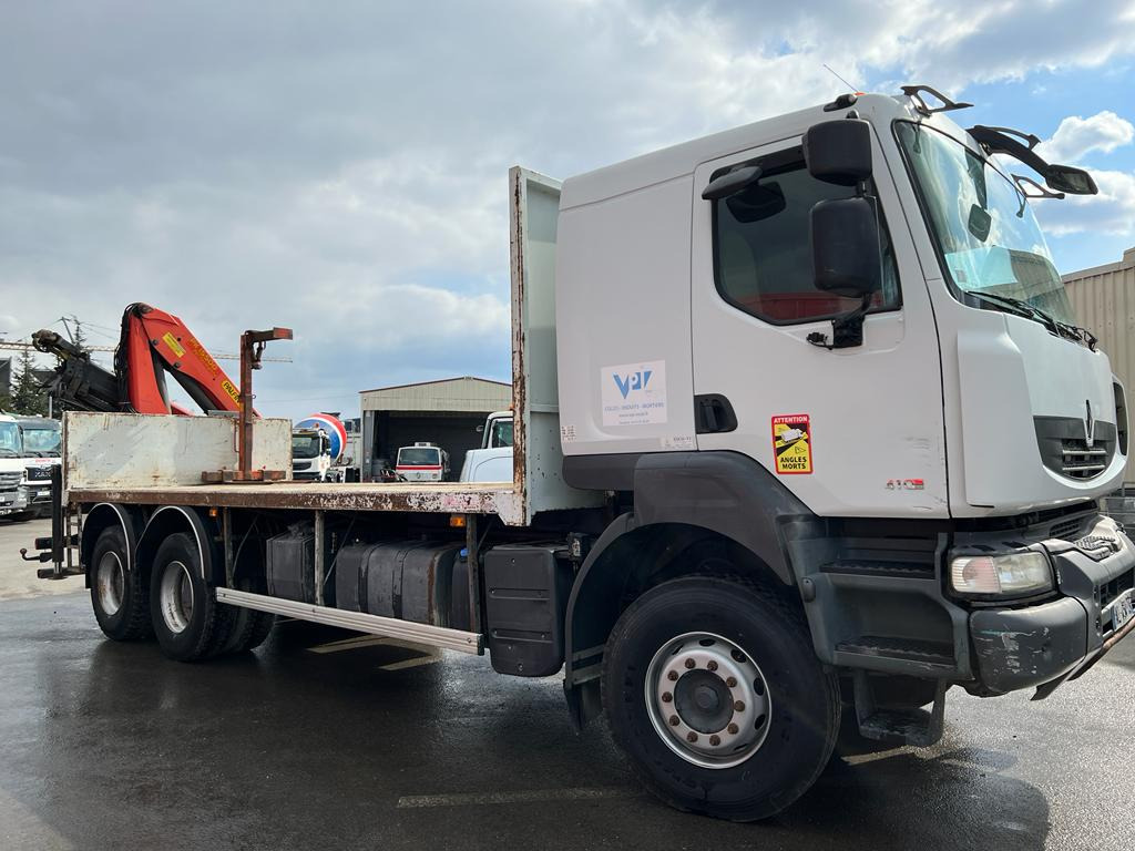 Camion grue Renault 410 AL-454-TS - شاحنات مسطحة, شاحنة كرين: صورة 4 Camion grue Renault 410 AL-454-TS - شاحنات مسطحة, شاحنة كرين: صورة 4