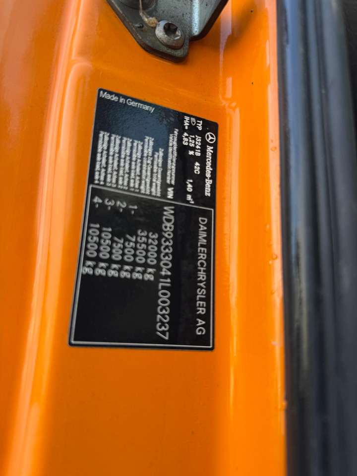 Camion pumi Mercedes Benz Actros 3241 BA-654-EE Camion pumi Mercedes Benz Actros 3241 BA-654-EE: صورة 13