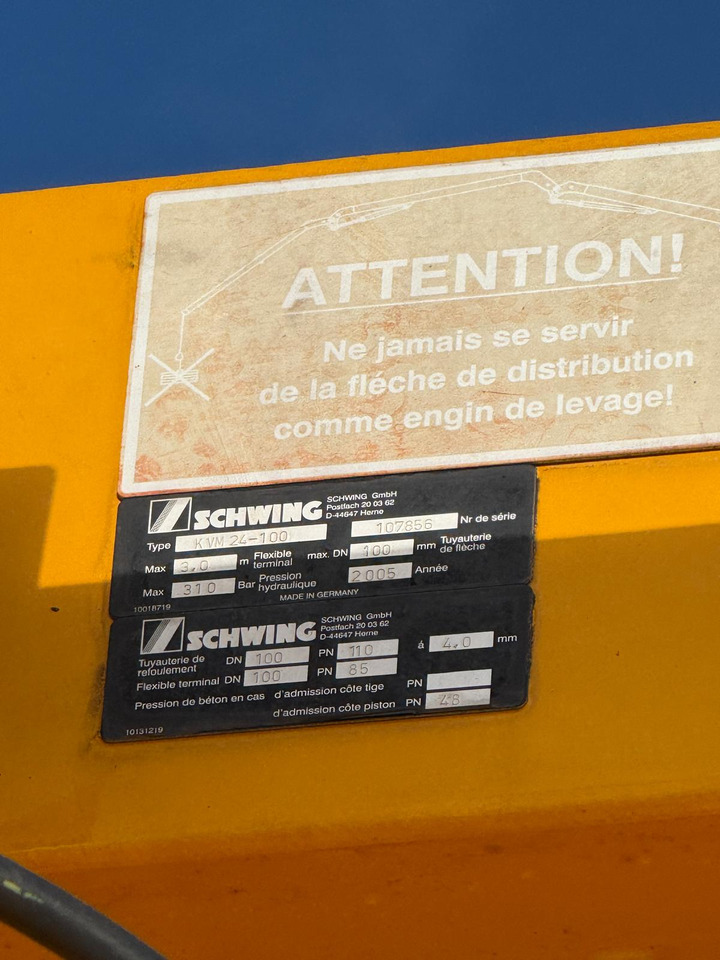 Camion pumi Mercedes Benz Actros 3241 BA-654-EE Camion pumi Mercedes Benz Actros 3241 BA-654-EE: صورة 14