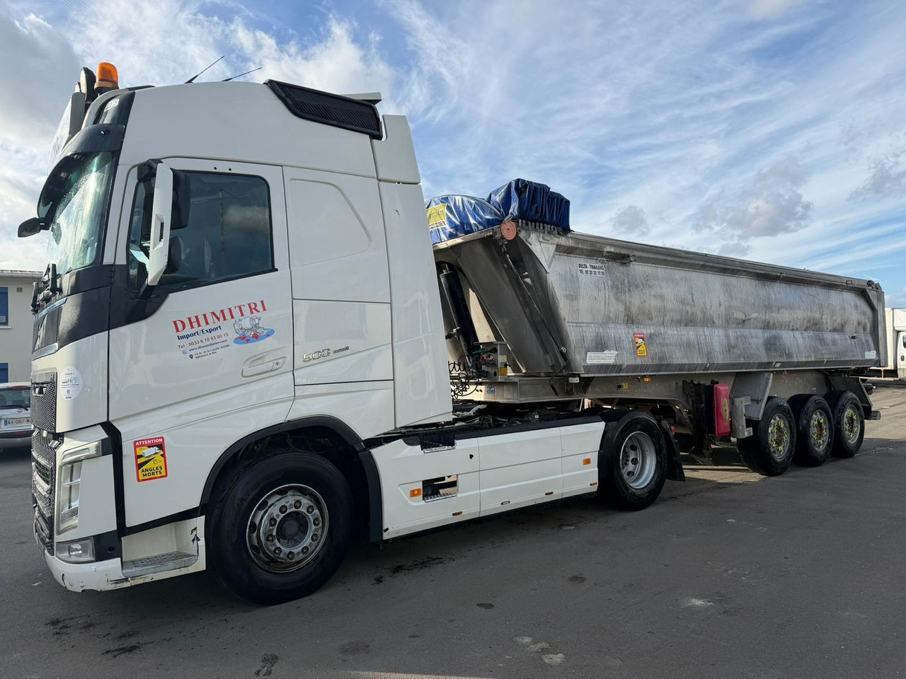 Ensemble tracteur + semi benne arrière DL-666-MB - وحدة جر, قلابة نصف مقطورة نصف مقطورة قلابة: صورة 2 Ensemble tracteur + semi benne arrière DL-666-MB - وحدة جر, قلابة نصف مقطورة نصف مقطورة قلابة: صورة 2