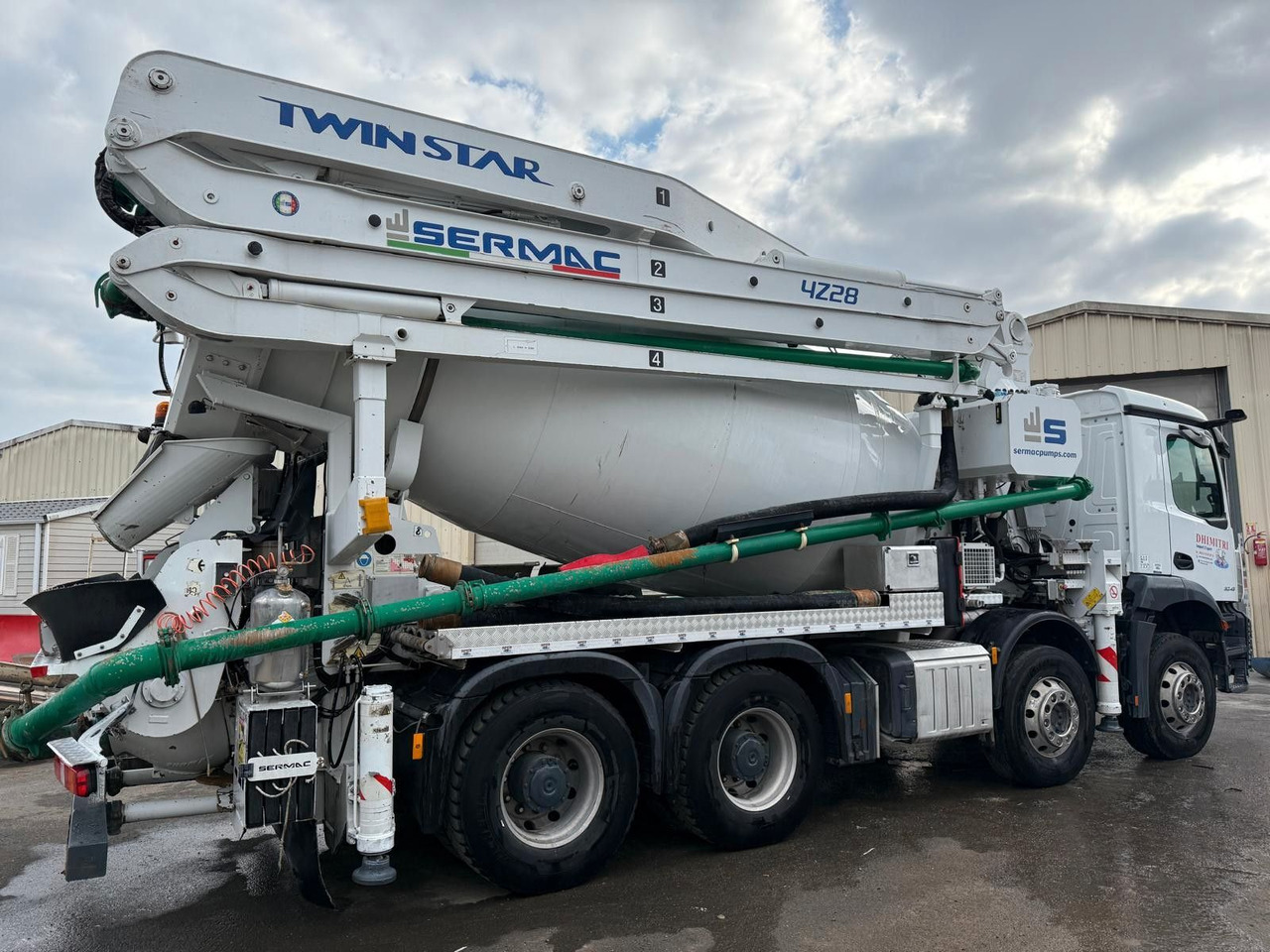 Mercedes-Benz Arocs 3243 - شاحنة خلاطة خرسانة: صورة 4 Mercedes-Benz Arocs 3243 - شاحنة خلاطة خرسانة: صورة 4