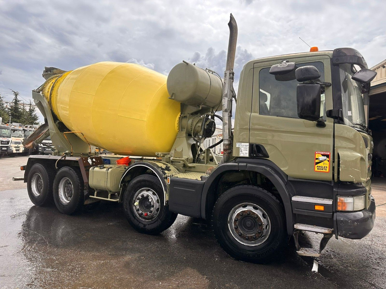 Scania P380 - شاحنة خلاطة خرسانة: صورة 2 Scania P380 - شاحنة خلاطة خرسانة: صورة 2