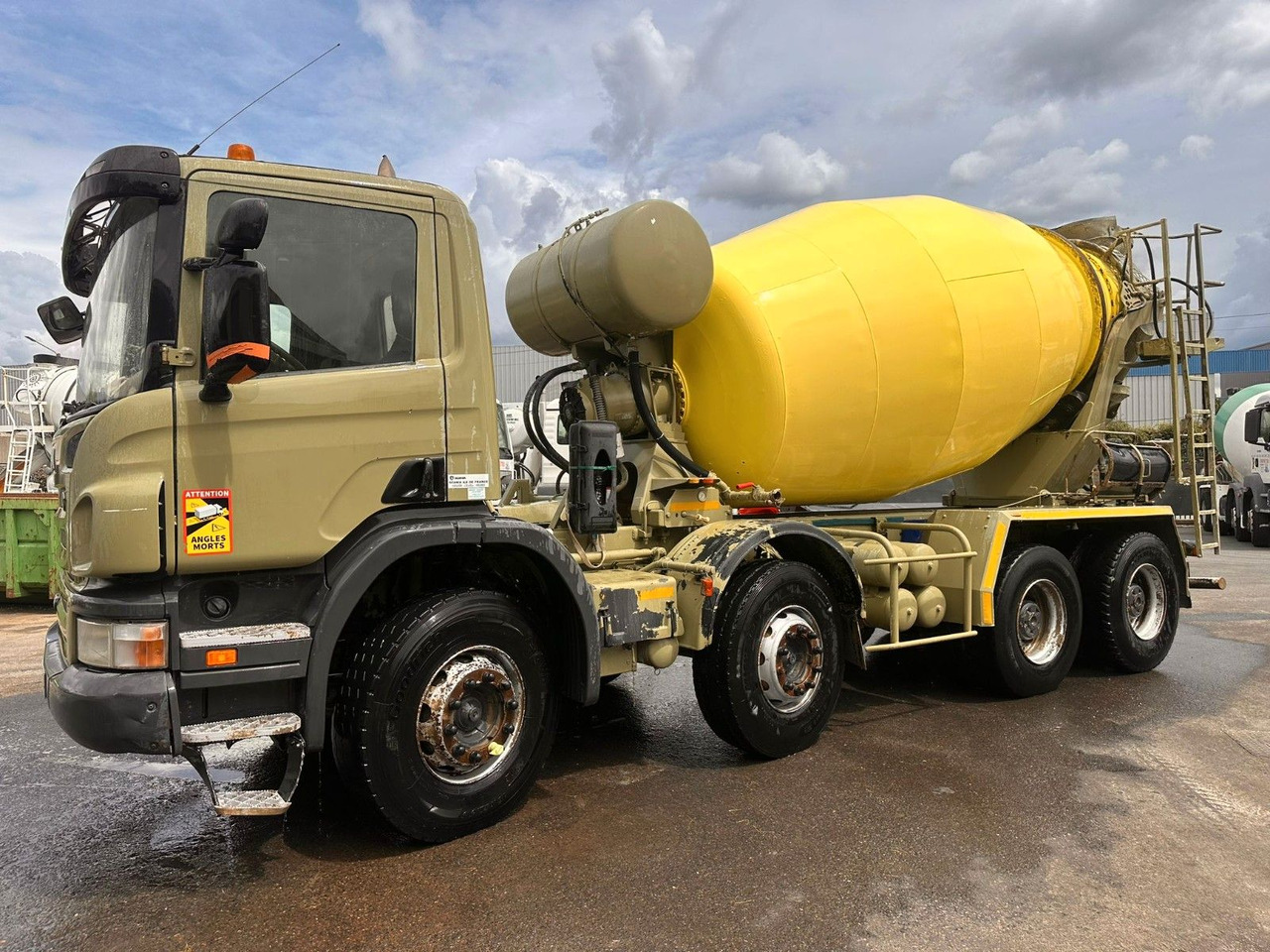 Scania P380 - شاحنة خلاطة خرسانة: صورة 1 Scania P380 - شاحنة خلاطة خرسانة: صورة 1