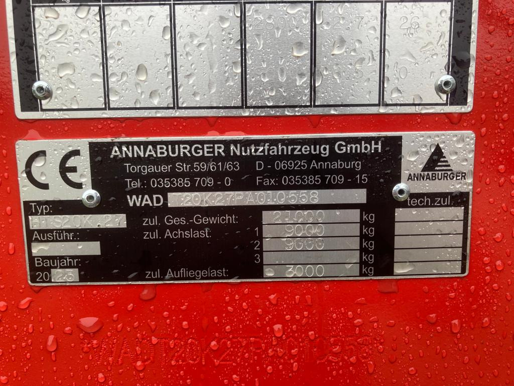 Annaburger HTS 20K.27 Tankanhänger - معدات التسميد: صورة 4 Annaburger HTS 20K.27 Tankanhänger - معدات التسميد: صورة 4