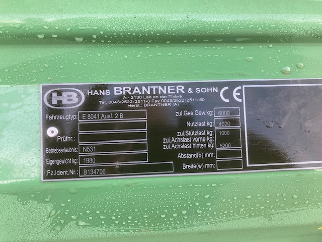 Brantner E 6040 POWER FLEX - مقطورة زراعية قلابة: صورة 2 Brantner E 6040 POWER FLEX - مقطورة زراعية قلابة: صورة 2