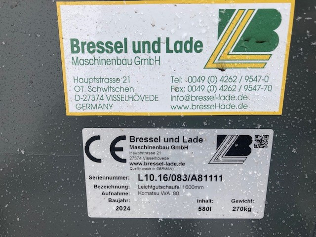 Bressel und Lade LG 1,60mtr - رافعة أمامية للجرار: صورة 2 Bressel und Lade LG 1,60mtr - رافعة أمامية للجرار: صورة 2
