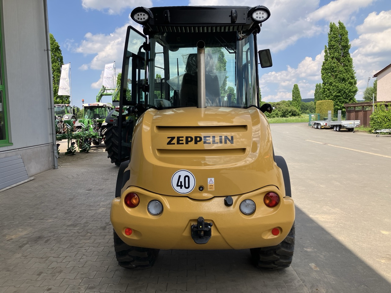 جديدة جرافة ذات عجلات تلسكوبية Caterpillar Zeppelin ZL60T: صورة 6