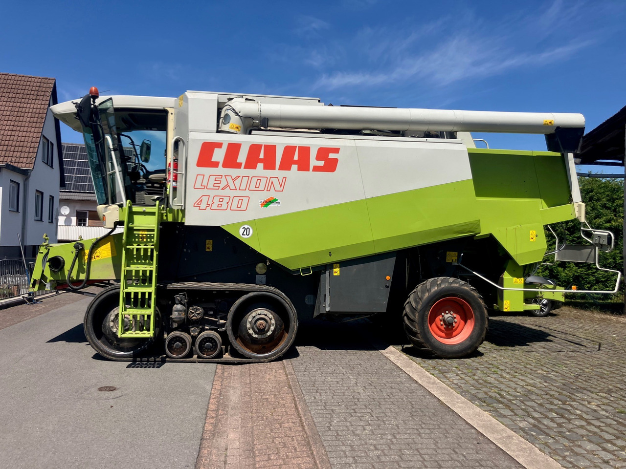 Claas Lexion 480 Terra Trac - حصادة موحَّدة: صورة 1 Claas Lexion 480 Terra Trac - حصادة موحَّدة: صورة 1