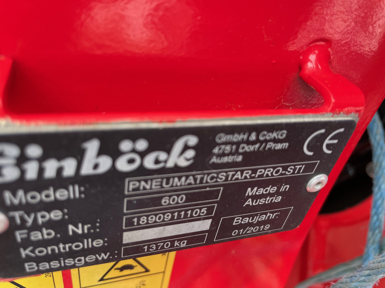 Einböck Pneumaticstar Pro 600 STI - معدات البذار: صورة 2 Einböck Pneumaticstar Pro 600 STI - معدات البذار: صورة 2