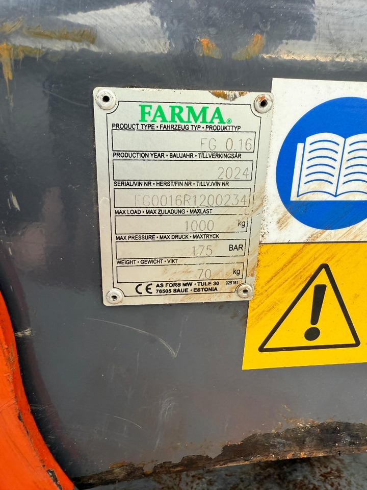 Farma Rückeanhänger mit Kran - مقطورة الغابات: صورة 2 Farma Rückeanhänger mit Kran - مقطورة الغابات: صورة 2