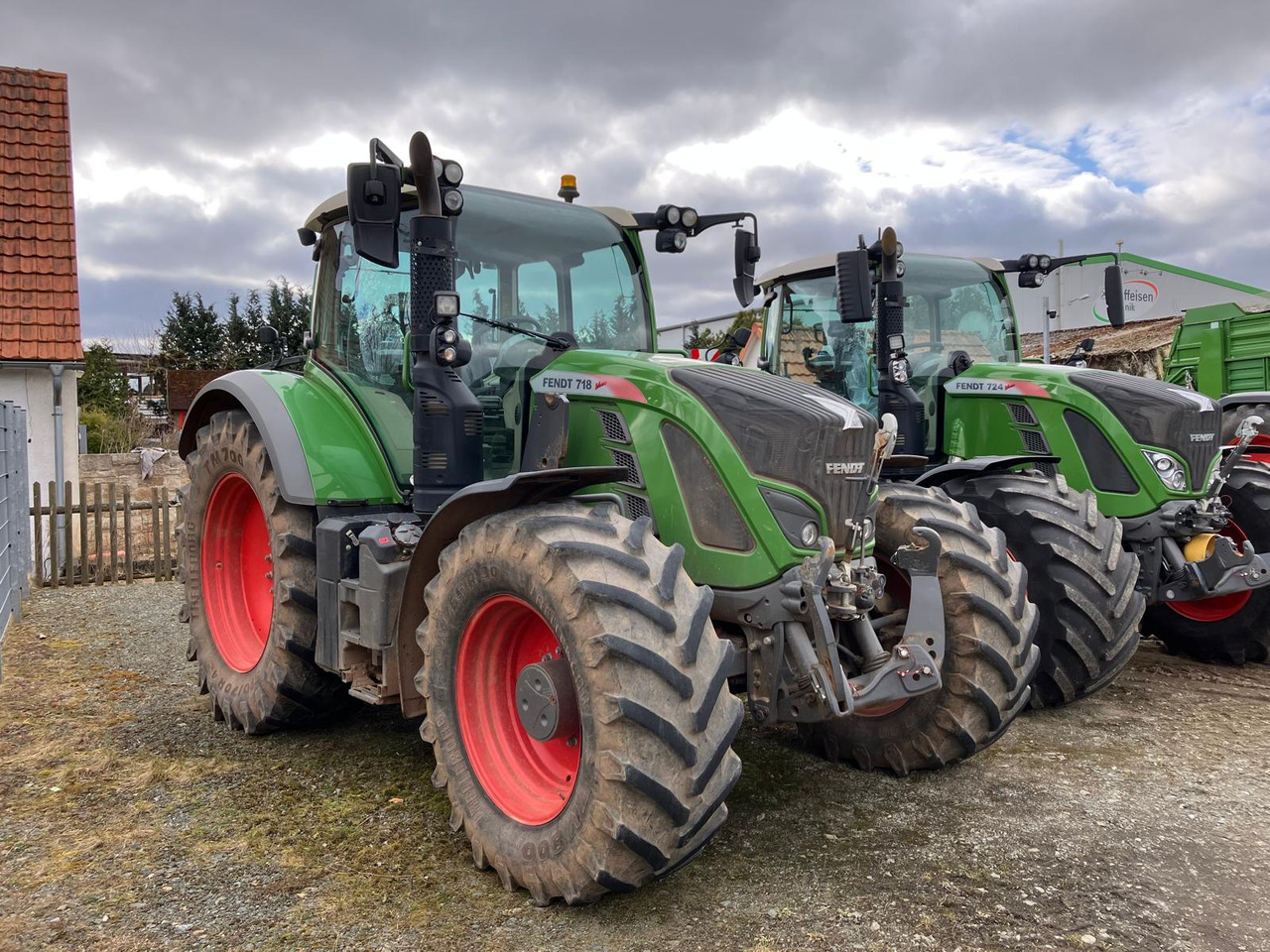 Fendt 718 Vario S4 Power Plus - جرار: صورة 1 Fendt 718 Vario S4 Power Plus - جرار: صورة 1