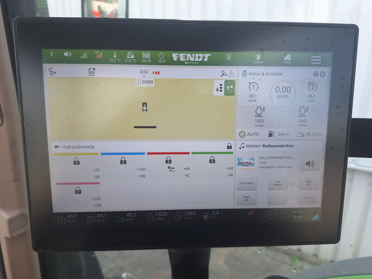 Fendt 724 Vario Gen6 Profi Setting2 - جرار: صورة 4 Fendt 724 Vario Gen6 Profi Setting2 - جرار: صورة 4