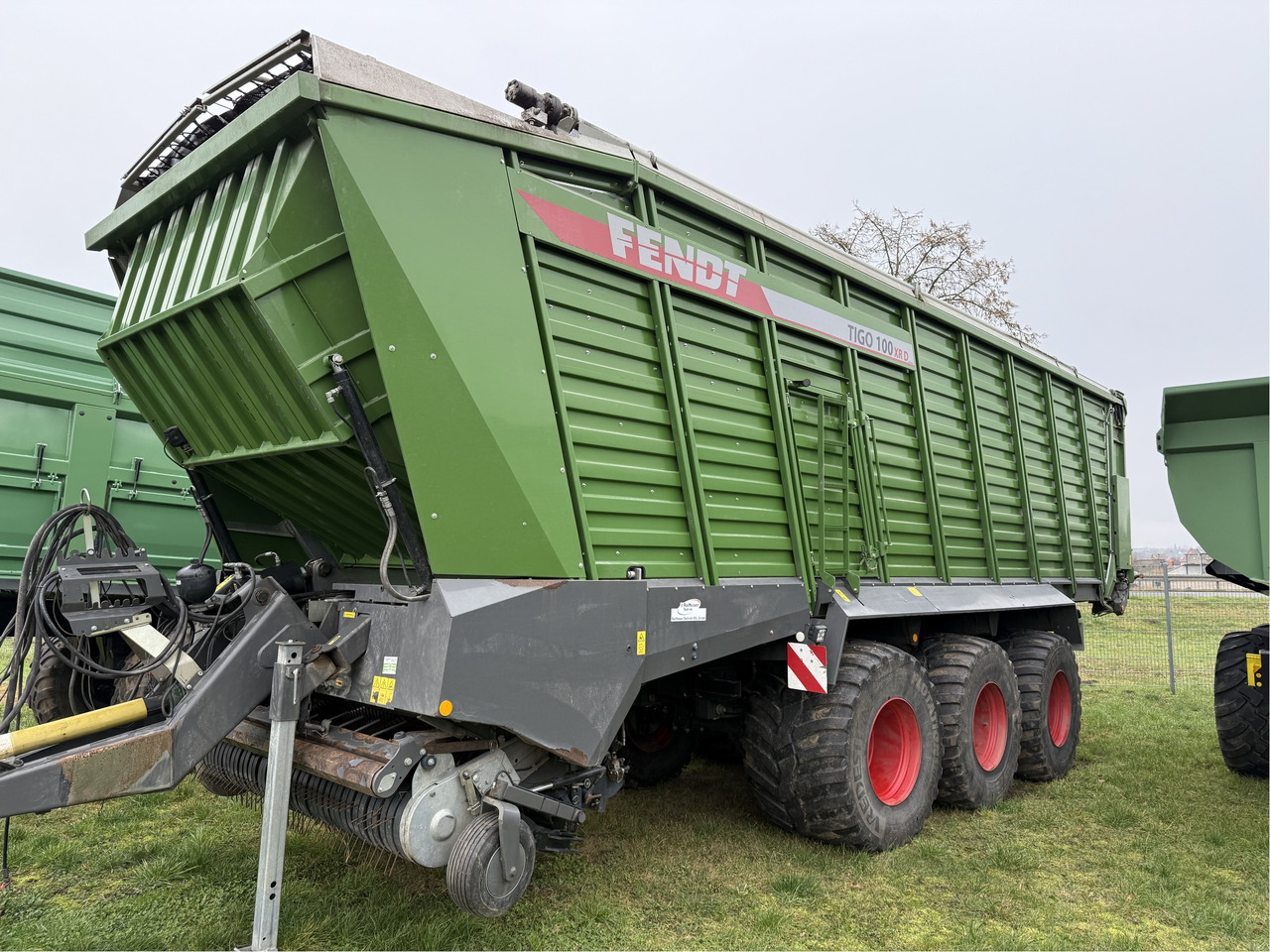 Fendt Tigo 100 XR - عربة ذاتية التحميل: صورة 1 Fendt Tigo 100 XR - عربة ذاتية التحميل: صورة 1