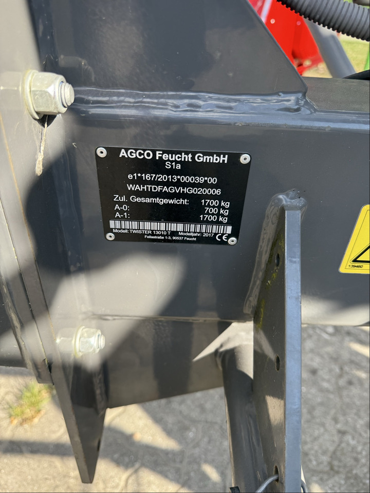 Fendt Twister 13010T - آلة تيبيس العشب/ آلة جمع العشب: صورة 2 Fendt Twister 13010T - آلة تيبيس العشب/ آلة جمع العشب: صورة 2