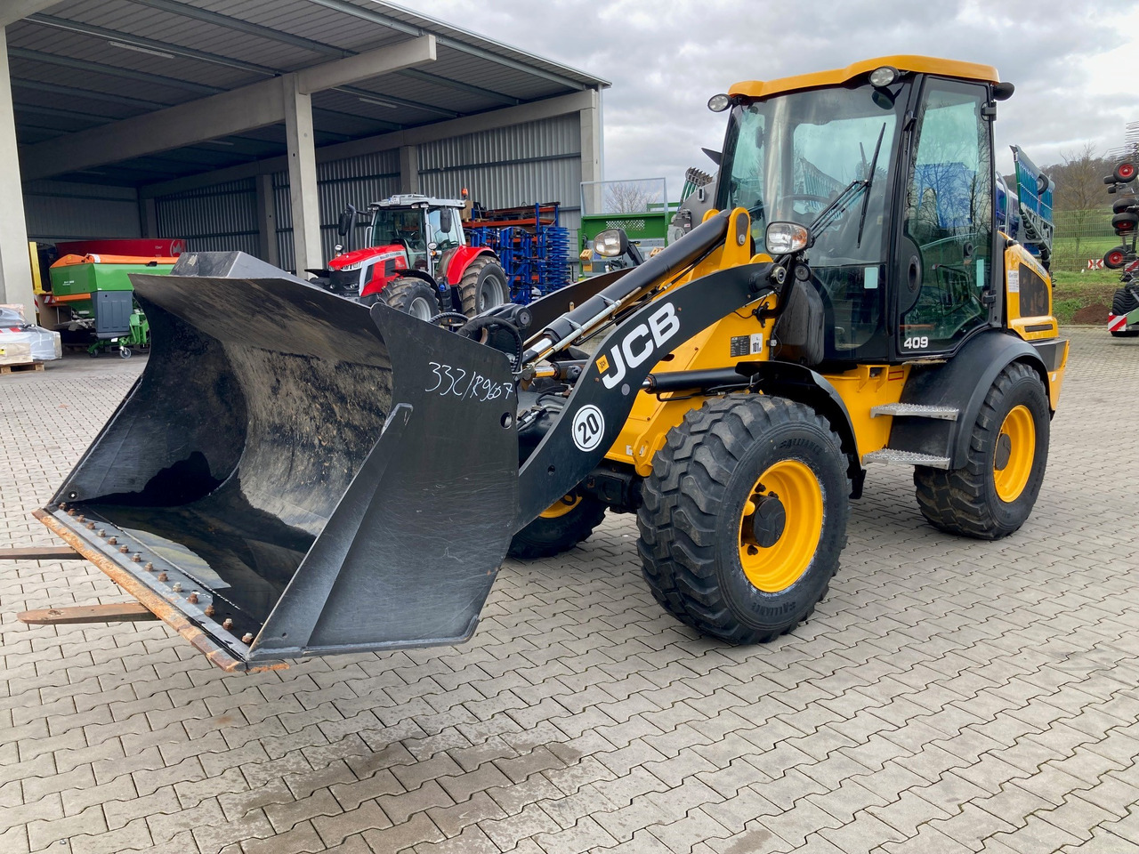 JCB Radlader Typ 409 - تركس: صورة 1 JCB Radlader Typ 409 - تركس: صورة 1