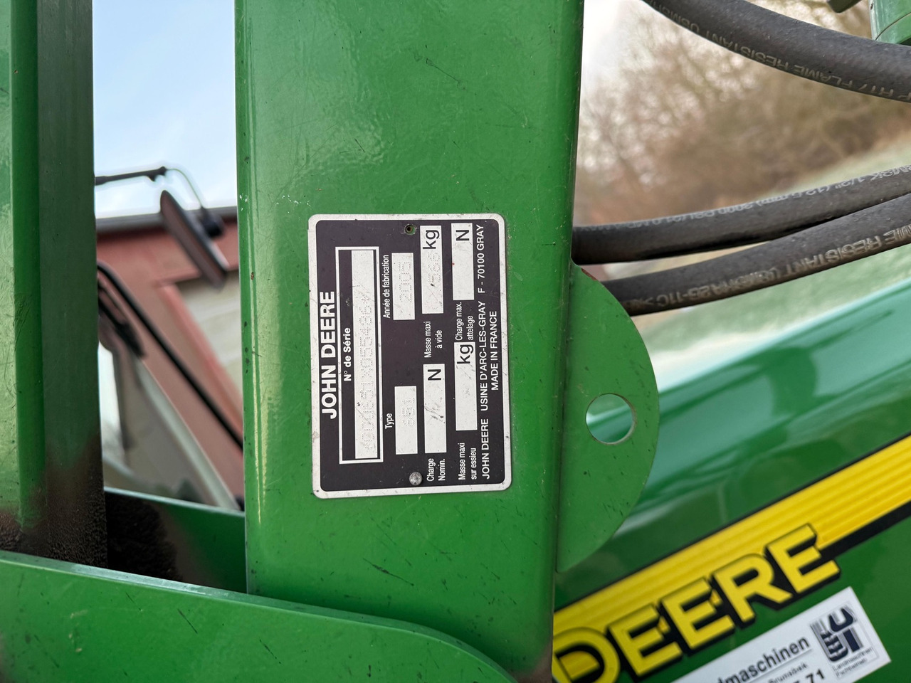John Deere 6420 - جرار: صورة 2 John Deere 6420 - جرار: صورة 2